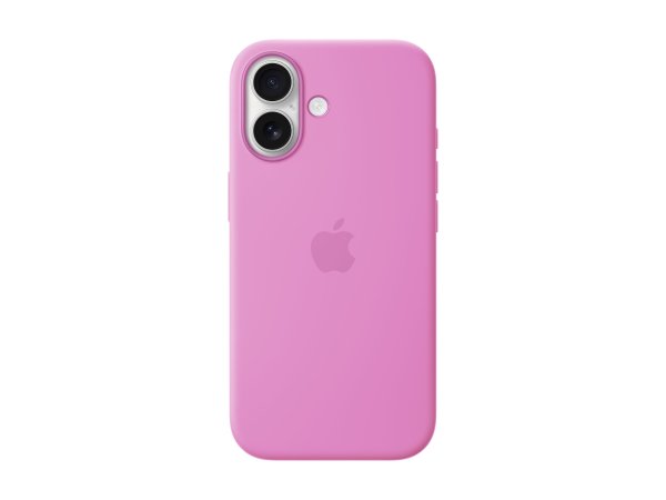 Apple iPhone 17 Silikon Case mit MagSafe, Leuchtendes Lavendel