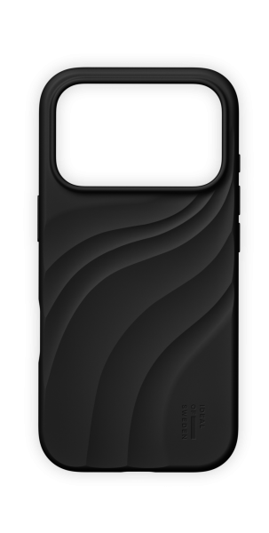 Ideal of Sweden Soft Swirl Case MagSafe iPhone 17 Pro/18 Pro Velvet Black