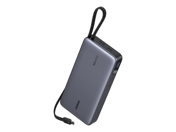 UGREEN Nexode PB552 25.000mAh 165W PowerBank 1x USB-C 1x USB-A 1x integriertes USB-C Kabel