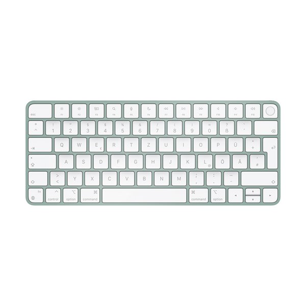 Apple Magic Keyboard mit Touch ID für Mac mit Apple Chip, Deutsch, Grün