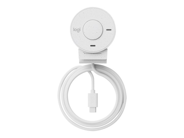 Logitech BRIO 300 Webcam, Full HD (1920 x 1080), USB-C, Weiß
