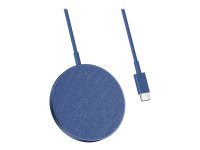 Anker PowerWave Select+ Magnetische Ladematte für Apple iPhone Blau