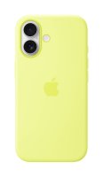 Apple iPhone 17 Silikon Case mit MagSafe Neongelb