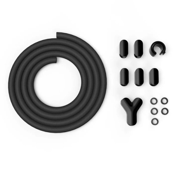 bluelounge SOBA, Kabelschlauch, 3m, Schwarz
