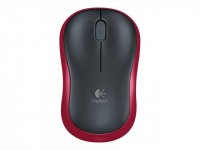 Logitech M185 Bluetooth Maus Rot