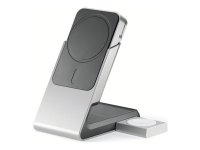 Alogic Matrix+ MagSafe Charger & Powerbank Grau