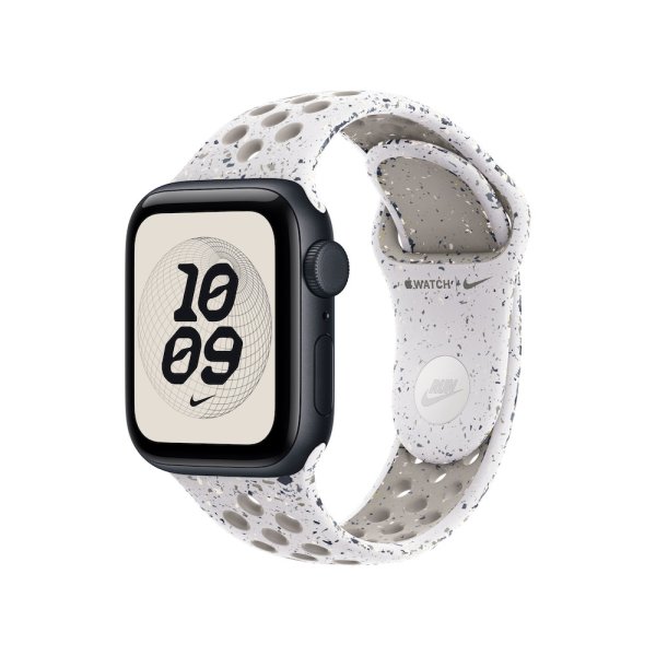 Apple Nike Sportarmband für Apple Watch 40mm, Veiled Grey, S/M (130-180 mm Umfang)